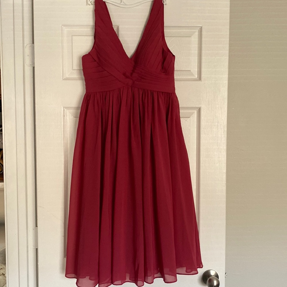 Brand New cowl back JJ’s House dress (size 6)